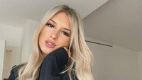 Kekasih Lautaro Martinez itu adalah Agustina Gandolfo. Wanita asal Argentina berusia 25 tahun (Instagram/agus.gandolfo)