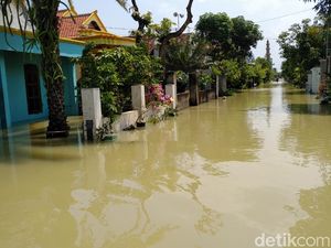 Semakin Meluas, Banjir di Lamongan Rendam 9.610 Rumah di 17 Kecamatan
