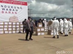 Perusahaan China di Sultra Sumbang 505 Ribu Masker-2 Ribu APD Cegah Corona