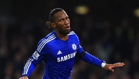 Didier Drogba punya 104 gol bersama Chelsea dari 254 penampilan di Premier League (Getty Images/Shaun Botterill)