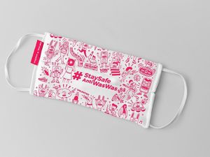 Cegah COVID-19, Smartfren Bagi-bagi Puluhan Ribu Masker Kain Gratis