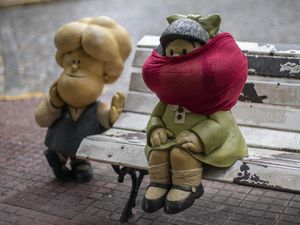 Karakter Kartun di Argentina juga Bermasker Gegara Corona