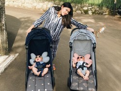 Syahnaz Sadiqah Rayakan Ulang Tahun si Kembar Tak Ramai-ramai