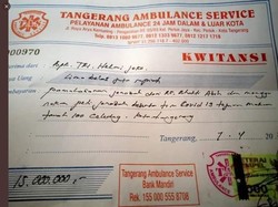 Viral Pemakaman Pasien COVID-19 Bayar Rp 15 Juta, Ini Kata Pemkot Tangerang