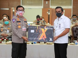 BRI & Polri Bantu Pekerja Transportasi yang Terdampak Corona