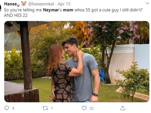 Meme Kocak Ibu Neymar Pacaran dengan Brondong