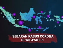 Kasus Positif Corona Jadi 6.760 Orang, Ini Sebarannya