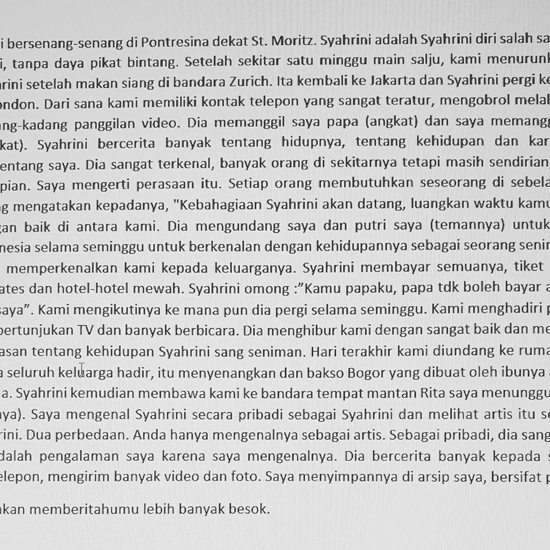 Anak yang Baik, Syahrini Disebut Bayarin Papa Bule Saat di Indonesia