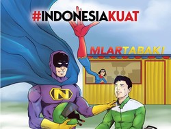 Jagoan Nusantara Bumilangit Beri Semangat pada Pekerja di Tengah Corona