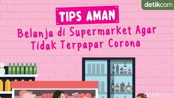 Tips Aman Berbelanja Agar Tak Tertular Virus Corona