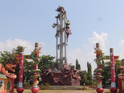 5 Fakta Patung Klenteng Tuban yang Tiba-tiba Ambruk