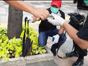 Polres Jakpus Selidiki Pria yang Buang Tas Mencurigakan di HI