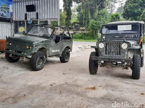 Mobil Jip Wisata Merapi Dikandangin