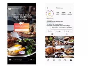 Instagram Bikin Stiker untuk Bantu Restoran Terdampak COVID-19