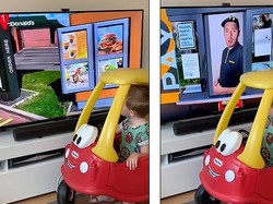 Rayakan Ultah Anak, Pria Ini Bikin Drive Thru ala Resto Fast Food!