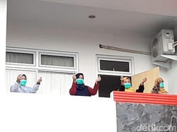 Bikin Haru! Warga Sambut Tenaga Medis di Tempat Singgah Yogya