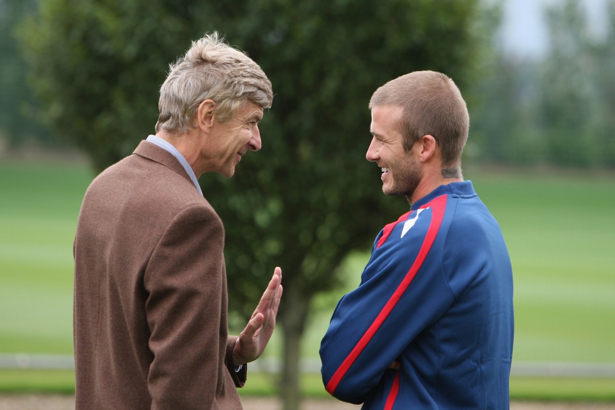 Mengingat David Beckham Berseragam Arsenal (Getty Images/Phil Cole)