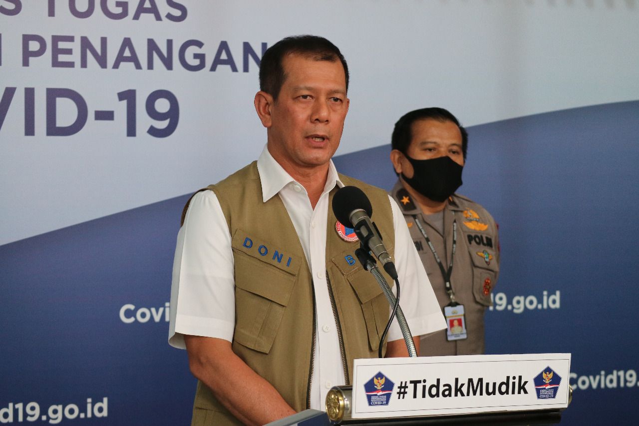 Kepala BNPB sekaligus Ketua Gugus Tugas Percepatan Penanggulangan COVID-19 Doni Monardo