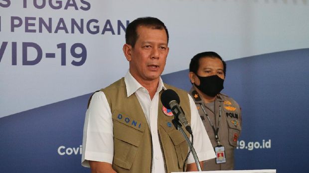 Kepala BNPB sekaligus Ketua Gugus Tugas Percepatan Penanggulangan COVID-19 Doni Monardo