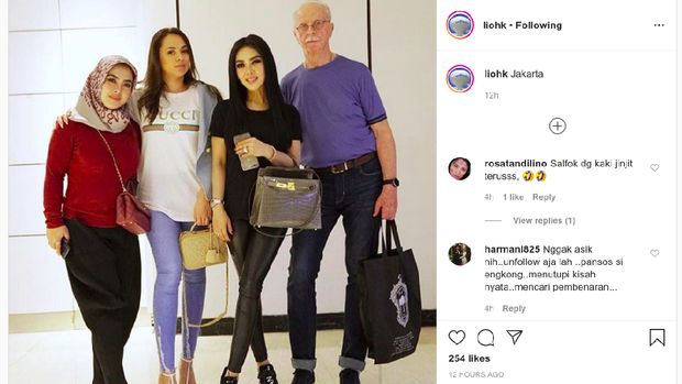 Laurens ayah angkat Syahrini