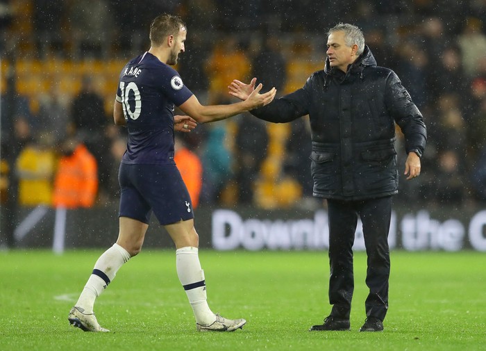 Harry Kane dan Jose Mourinho
