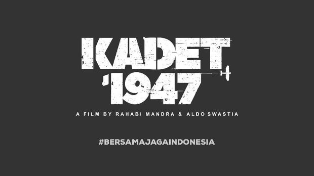 Poster film Kadet 1947 Poster film Kadet 1947. Film ini merupakan adaptasi dari kejadian nyata, yaitu peristiwa 21 Juli 1947, di mana tujuh kadet Angkatan Udara Republik Indonesua (kini TNI AU) menyerang markas Belanda.
