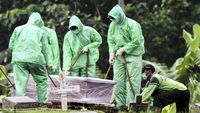 Ribuan Jenazah di Jakarta Dimakamkan dengan Protap Corona