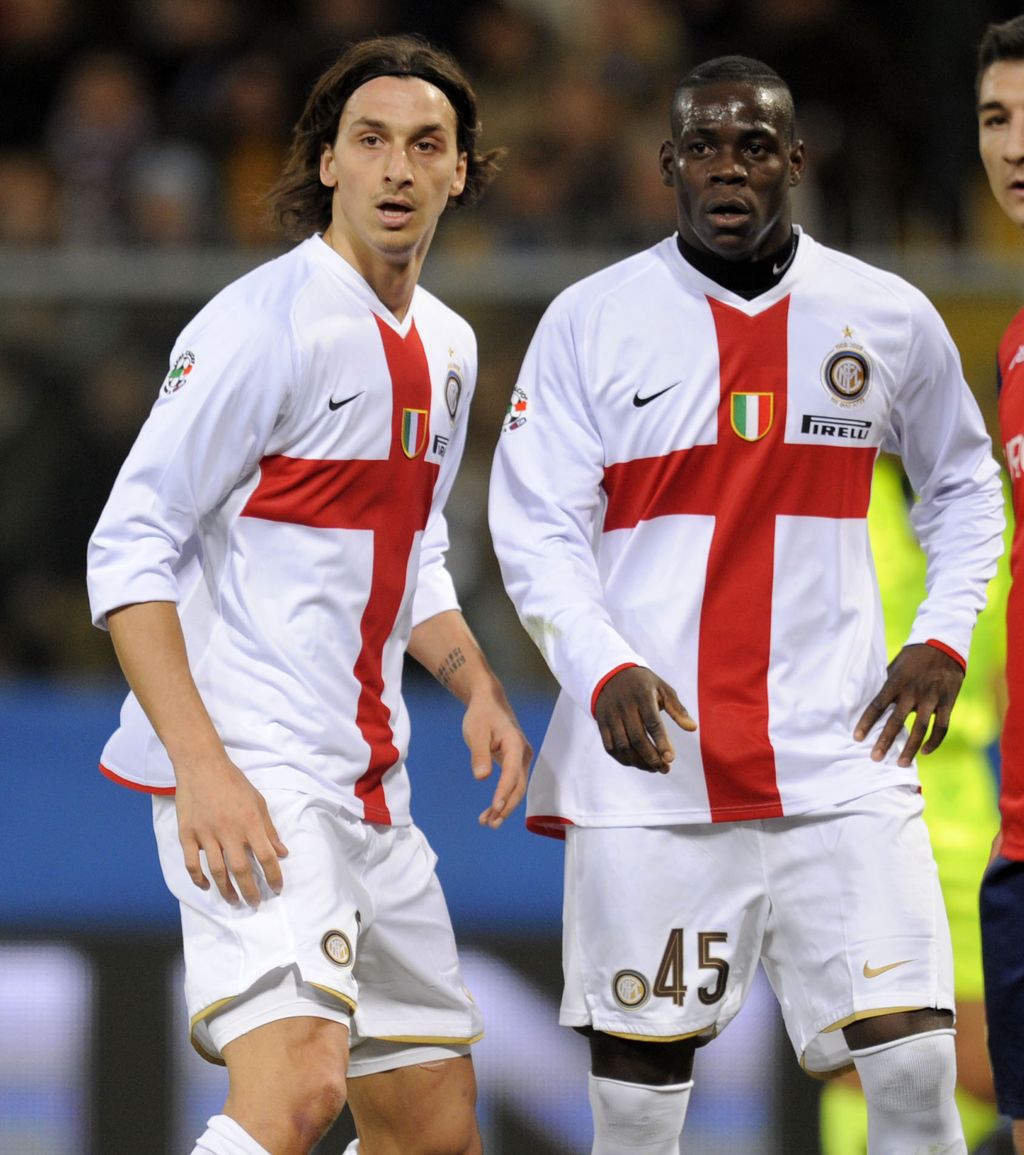 Zlatan Ibrahimovic dan Mario Balotelli