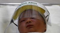 Pelindung Muka Anti Corona untuk Bayi