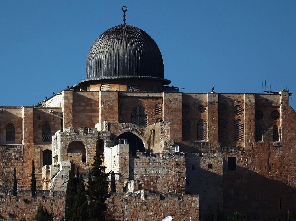Ini Warna Kubah Masjid Al-Aqsa, Jangan Tertukar dengan Dome of the Rock