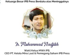 Profil Muhammad Nadjikh, Wakil WMA IPB yang Tutup Usia
