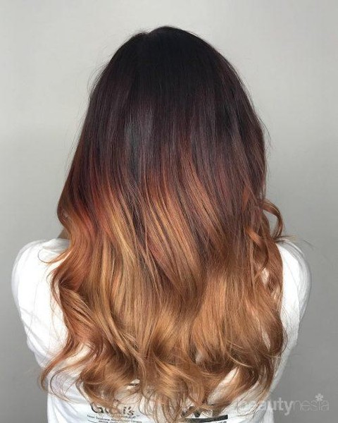 6 Warna Rambut Ombre Yang Cocok Untuk Kulit Sawo Matang