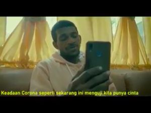 Sa Pu Cinta Dilockdown, Tayangan Polisi Kota Jayapura Cegah Corona