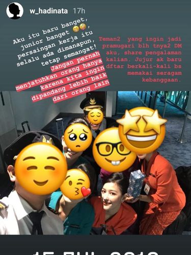 Insta story Siwi Sidi