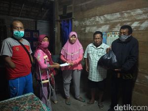 Salut! Difabel Blora Galang Dana-Sembako Buat Warga Terdampak Corona