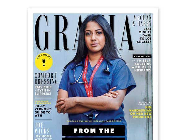 Ketika Dokter dan Perawat Gantikan Model Cantik di Cover Majalah Fashion