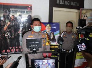 Polres Depok Gagalkan Pengiriman 29 Kg Ganja Kering di Tol Merak