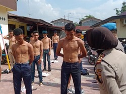 Konvoi Saat Pandemi Corona, Puluhan Pelajar SMP di Medan Diamankan Polisi