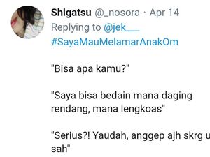 Pengguna Twitter Ramai-ramai Tunjukkan Bakat Kuliner Agar Bisa Melamar Si Dia