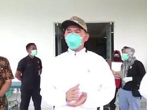 Walkot Jambi Semangati Warganya yang Terinfeksi Corona