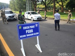 Masih Ada Warga Langgar PSBB di Tangsel, Petugas Beri Surat Teguran