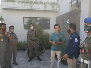 Lagi, Bule Nekat Terobos Pantai di Bali di Tengah Pandemi Corona