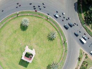 Potret Hari Pertama PSBB Lalu-lintas di Tangsel Cenderung Lengang