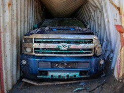 2 Tahun Tenggelam di Dasar Laut, Chevrolet Silverado Ini Berhasil Diangkut