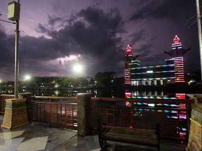 Objek Wisata Menara Pandang di Banjarmasin Loyo Dipukul Corona