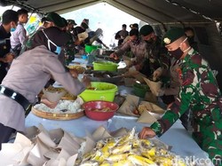 Dapur Umum Corona di Pasuruan Siap Produksi 15 Ribu Nasi Bungkus/Hari