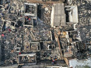 Potret Puing Sisa Keganasan Si Jago Merah