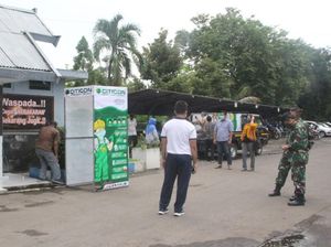 Lantamal V Surabaya Dipasok Perangkat Semprot Otomatis Lantamal V Surabaya Dipasok Perangkat Semprot Otomatis