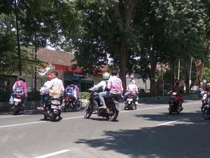 Sekelompok Pelajar SMA di Mojokerto Nekat Konvoi di Tengah Wabah Corona