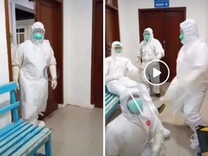 Petugas Medis Ajak PDP Corona Joget dan Nyanyi Lagu India Petugas Medis Ajak PDP Corona Joget dan Nyanyi Lagu India